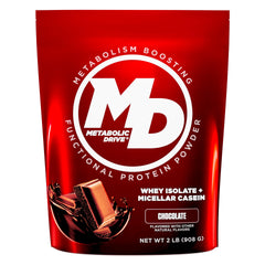 Biotest Metabolic Drive Protein chocolate tub shown, high-protein formula for muscle support.