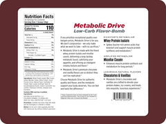 Biotest Metabolic Drive Protein scoop image highlights convenient serving for quick shakes.