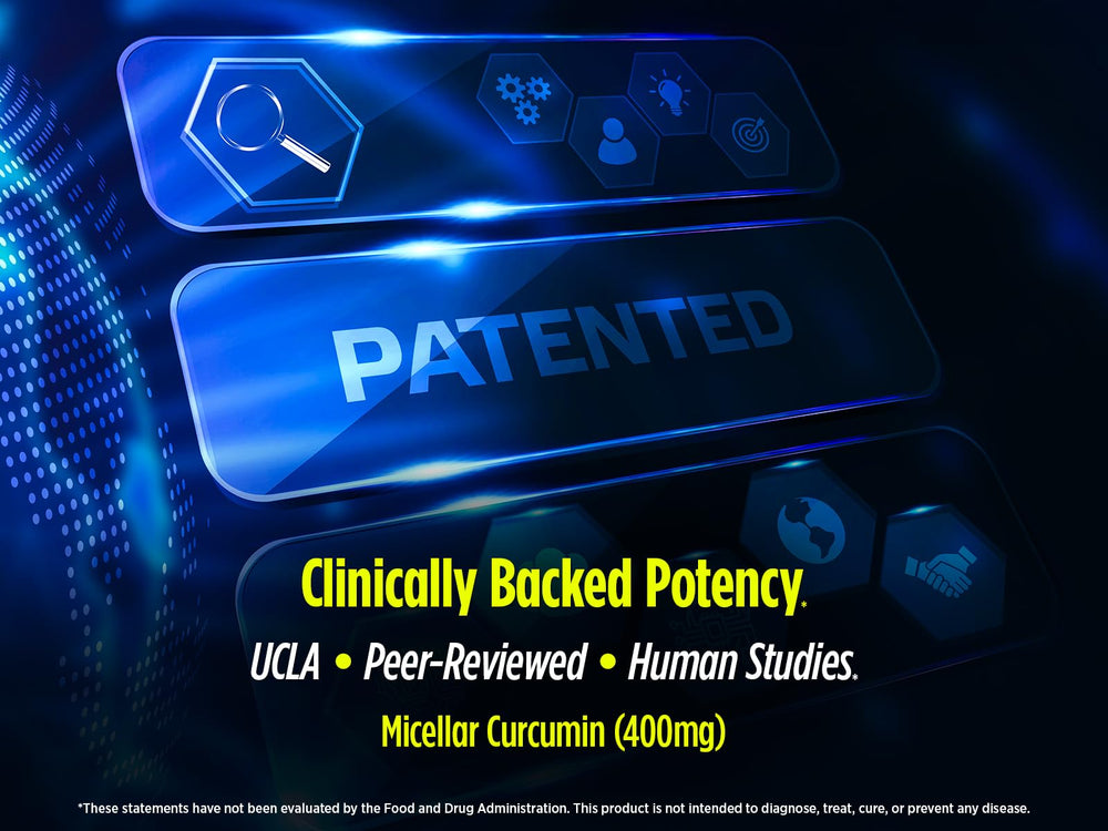 Biotest Micellar Curcumin UCLA research badge signals study-backed formulation