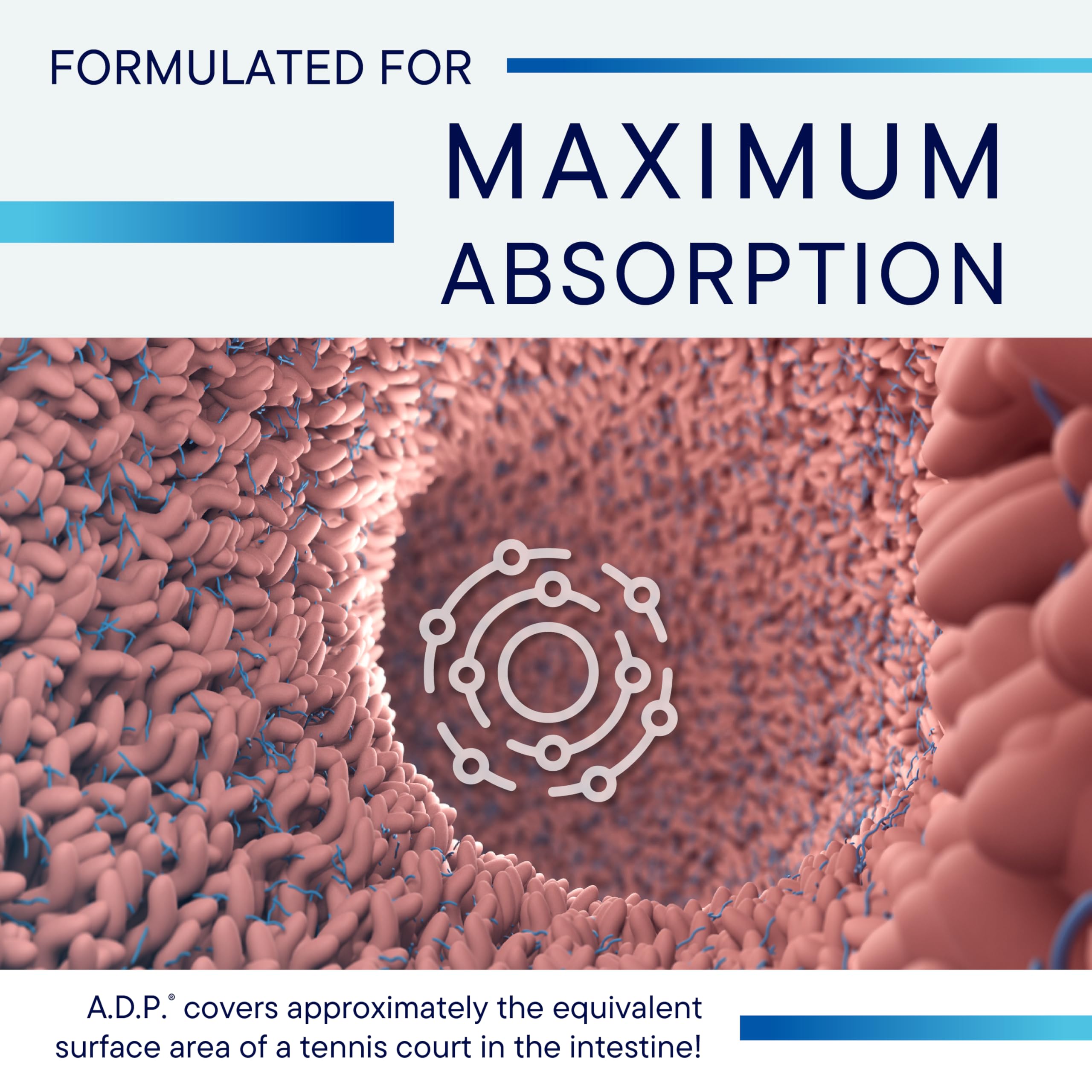 Biotics Research A.D.P. 120-tablet pack suitable for daily use