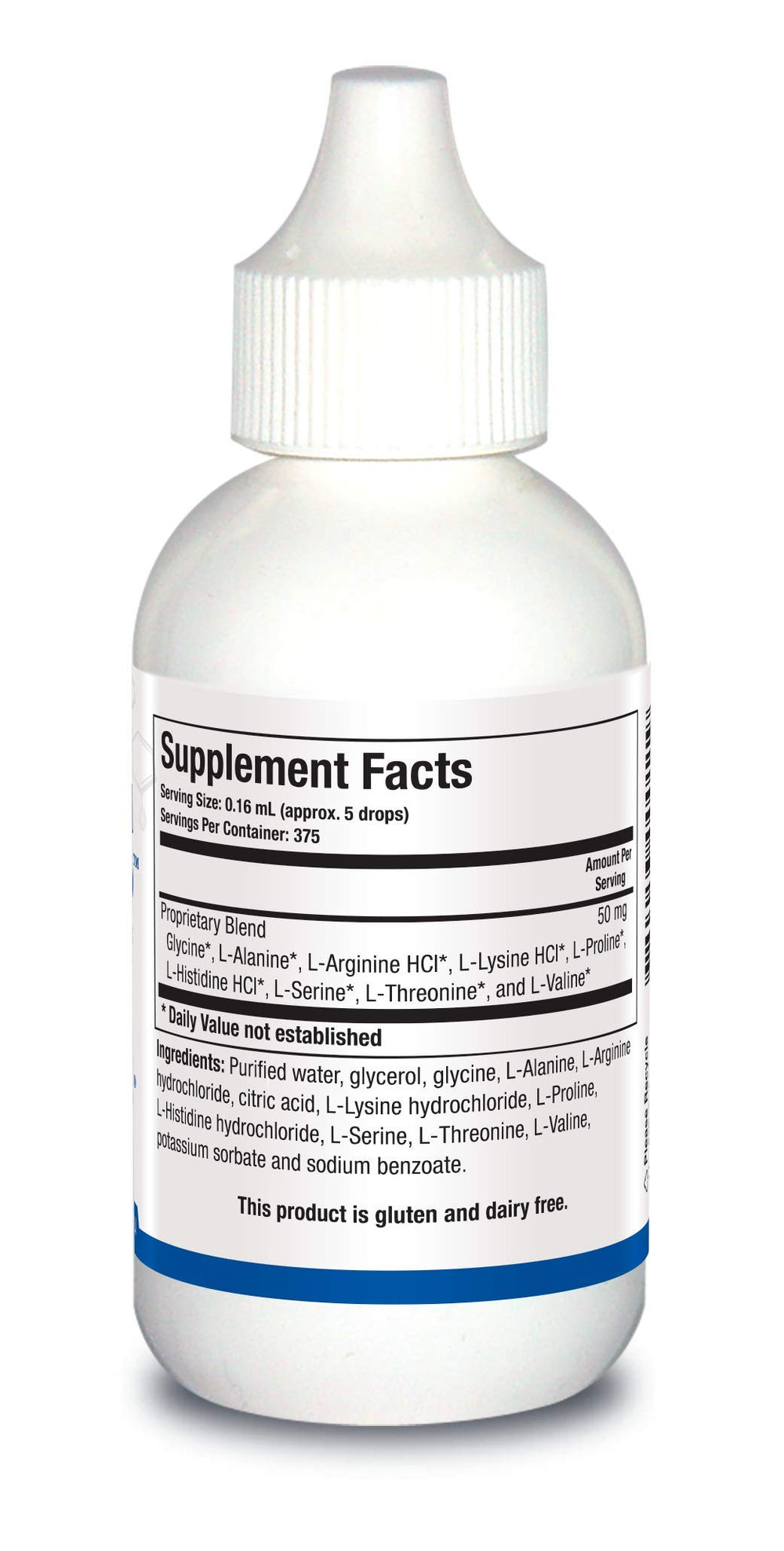 Biotics Research Amino Acid Quick Sorb label highlights a pre-digested amino acid blend for easy intake.