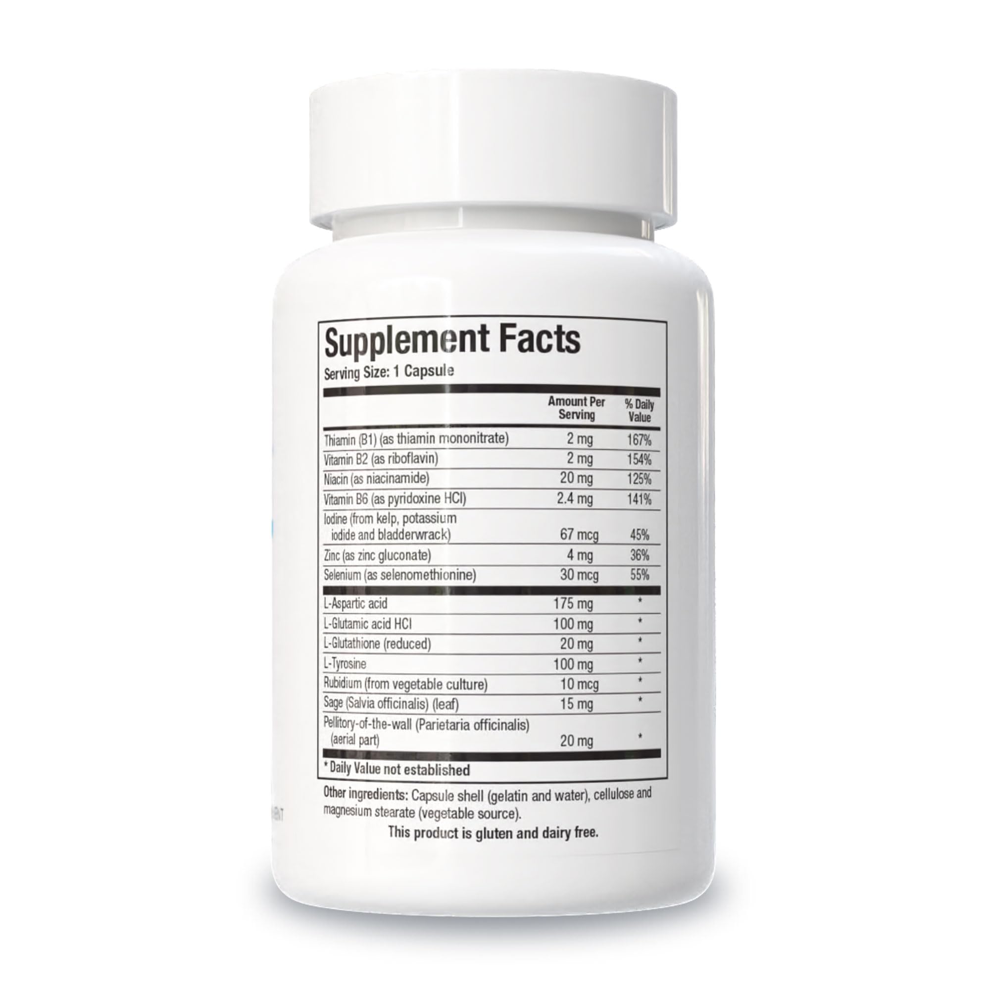 Meda-Stim capsules close-up highlighting easy-to-swallow daily supplement.