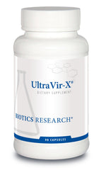 Biotics Research UltraVir-X bottle front view for daily immune support.