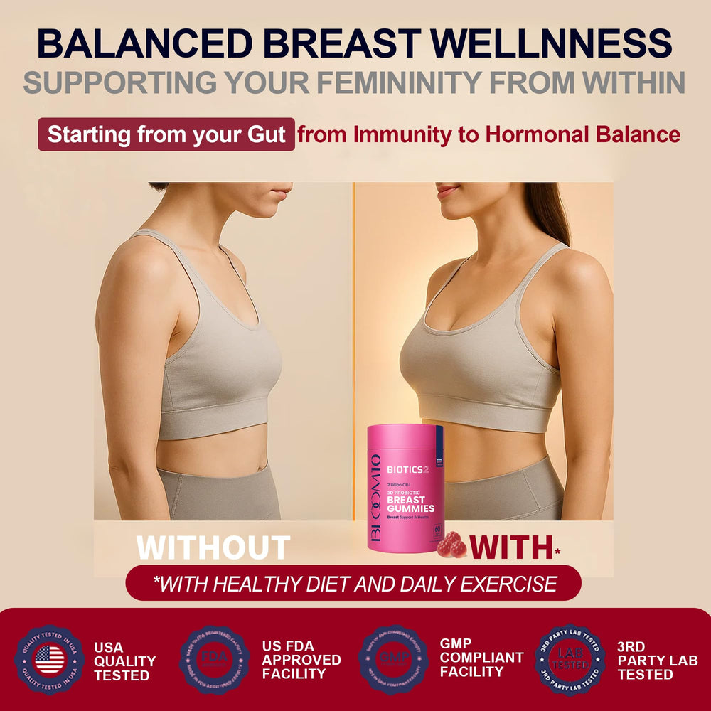 Biotics2 Bloom10 chasteberry extract supports hormonal balance for curves