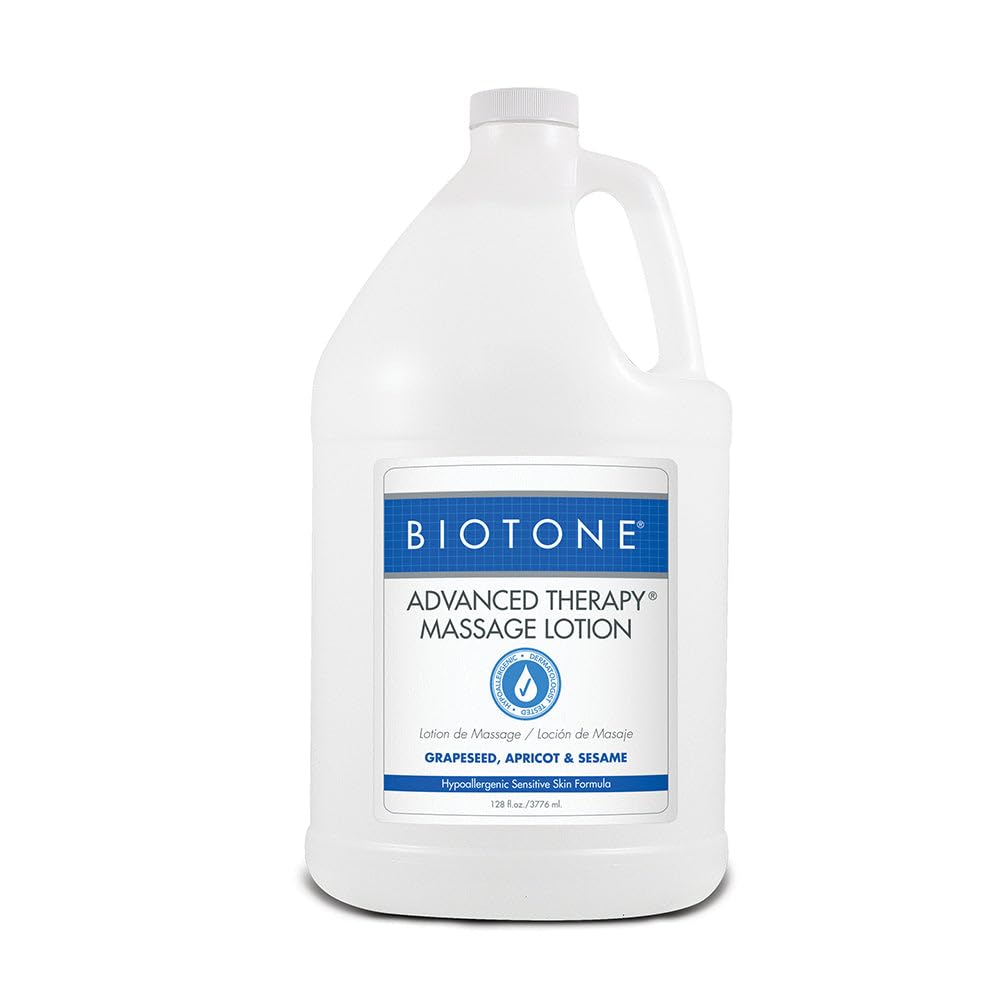 BIOTONE Advanced Therapy Lotion finish delivers a comfortable, non-greasy feel