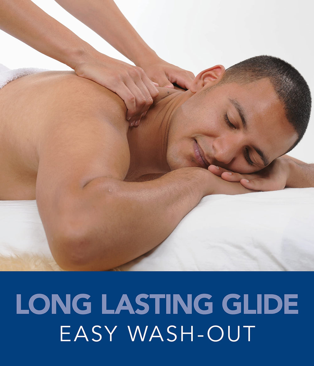 BIOTONE Advanced Therapy Massage Gel hypoallergenic, nut-oil free formula.