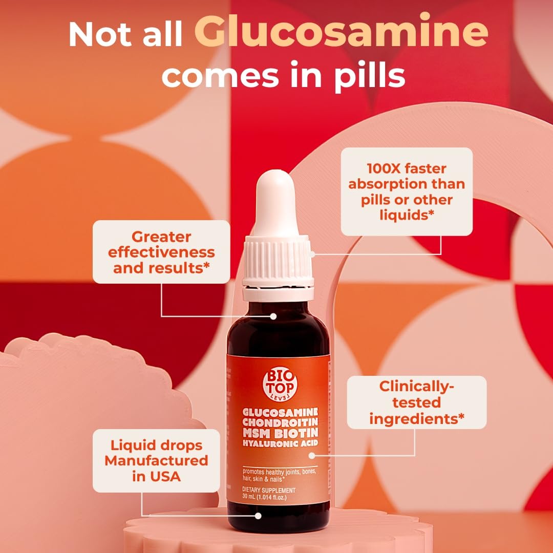BIOTOPLEVEL vitamin blend bottle provides essential nutrients for daily wellness.