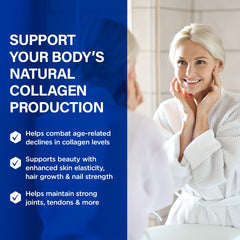 BioTrust Ageless Collagen Booster capsules for easy daily use supporting hair and nails