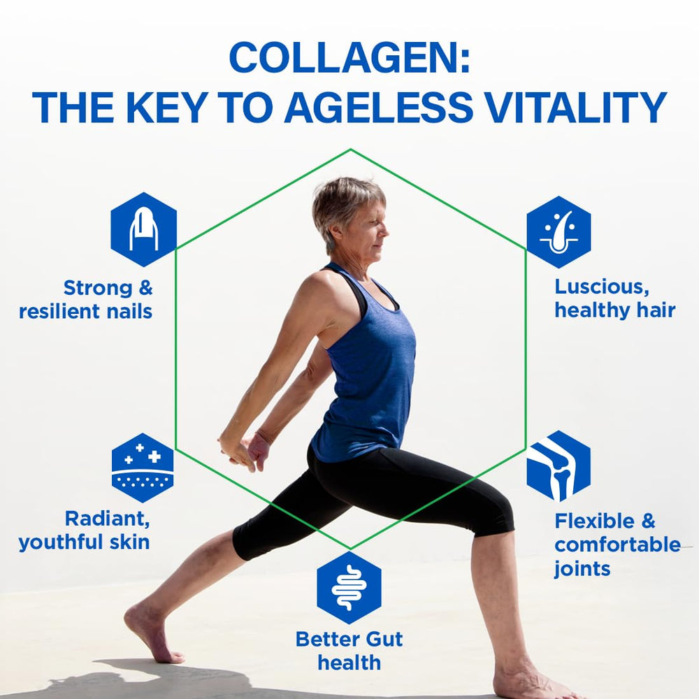 BioTrust Ageless Collagen Booster dispensing capsules for on the go routine
