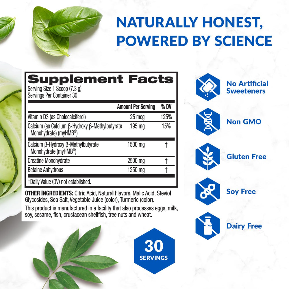 Vitamin D3 and Betaine components in BioTrust Ageless Muscle for daily support.