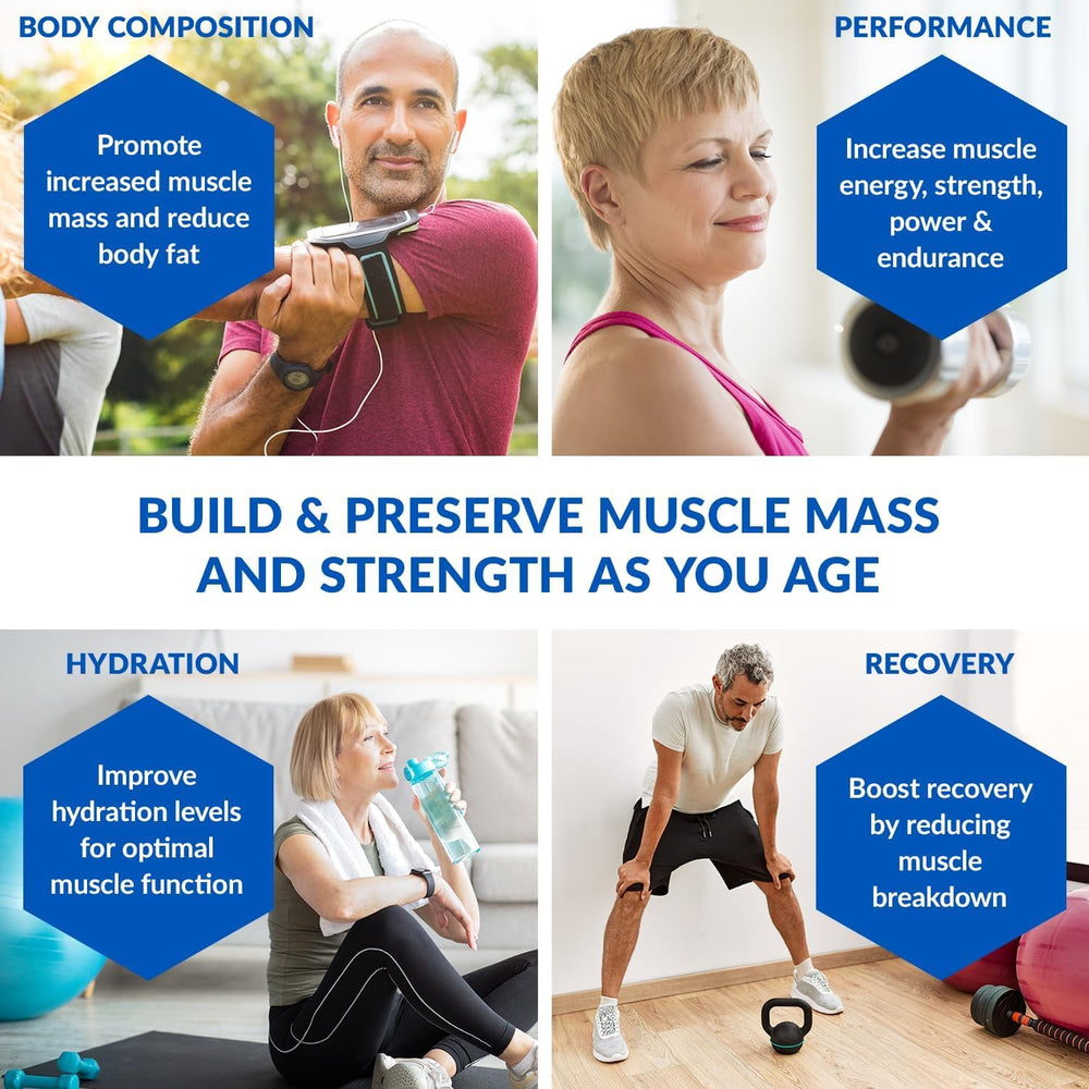 BioTrust Ageless Muscle Builder mixed in a glass showing smooth texture.