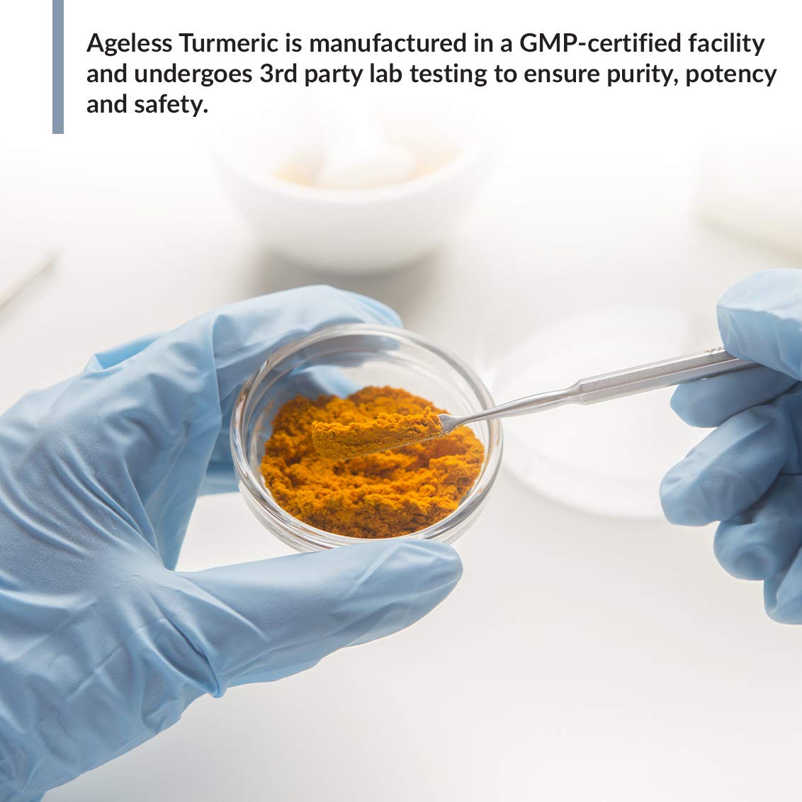 BioTrust Ageless Turmeric in-use scene suggests easy daily integration