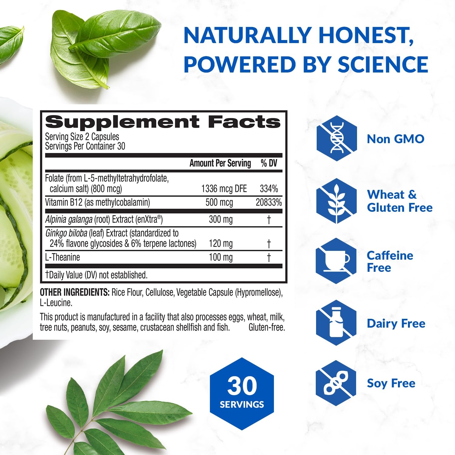 BioTrust Brain Bright ginkgo leaf depiction implying cognitive support.