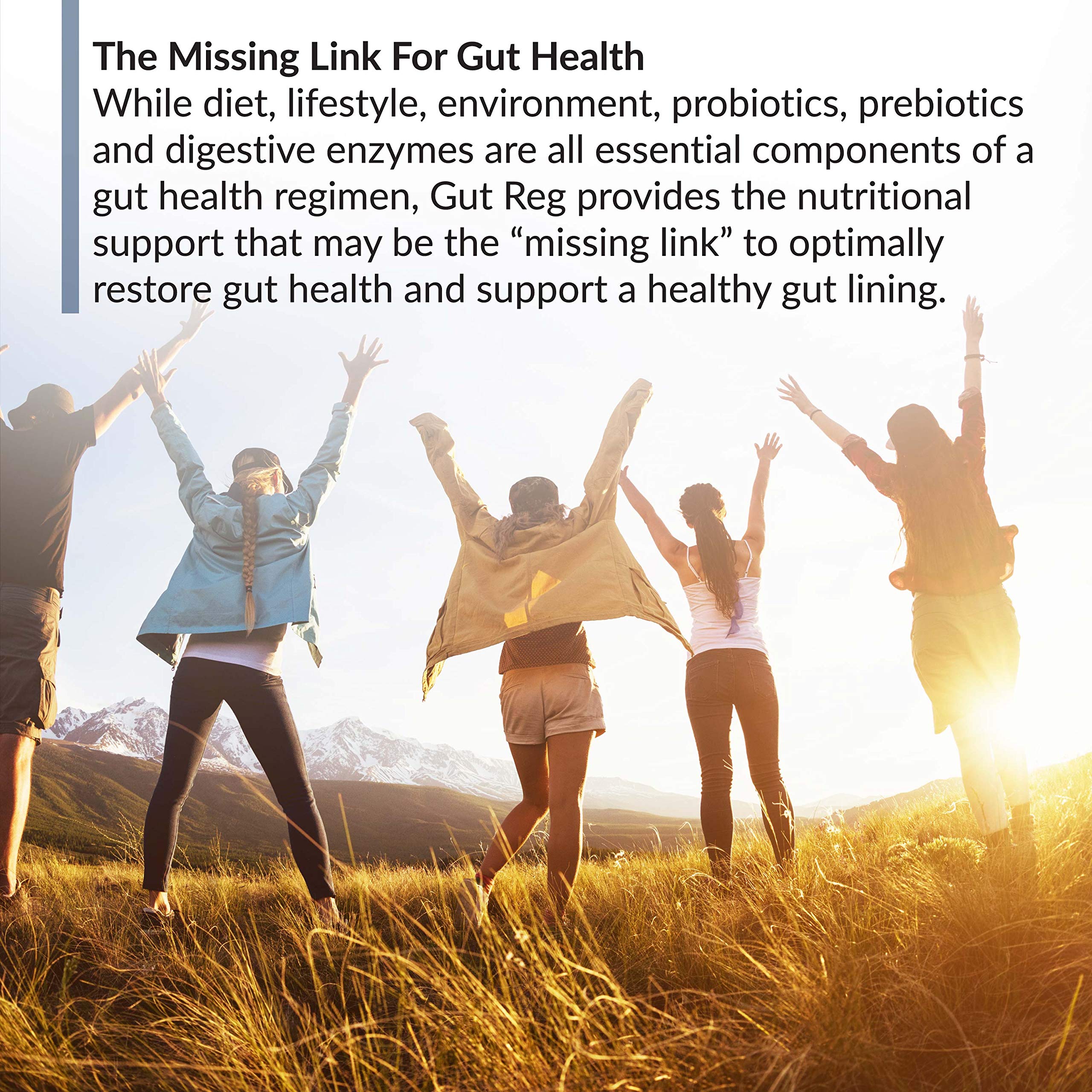 BioTrust Gut Reg GMP-certified facility seal indicating quality.