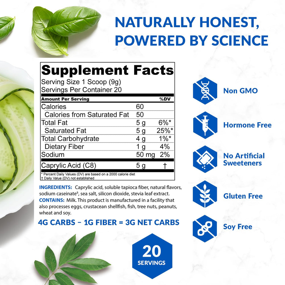 BioTrust Keto Elevate serving scoop demonstrates proper measurement and usage.