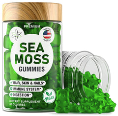 BioVit Sea Moss Gummies wildcrafted Irish sea moss image may support immune wellness