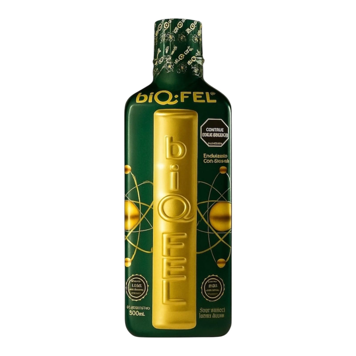 biQ-FEL Daily Multivitamic bottle promoting natural energy support for daily routines.