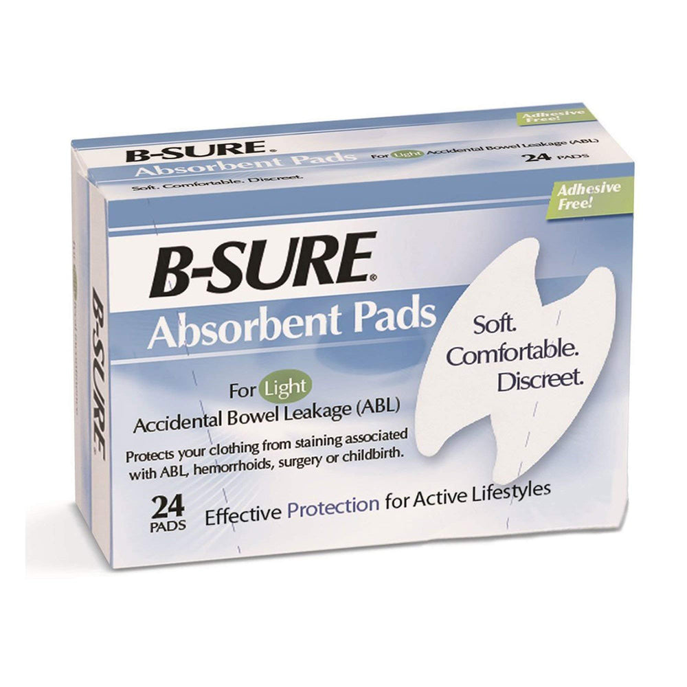 Birchwood B-Sure absorption-detail shows up to 10 ml capacity for mild leakage.