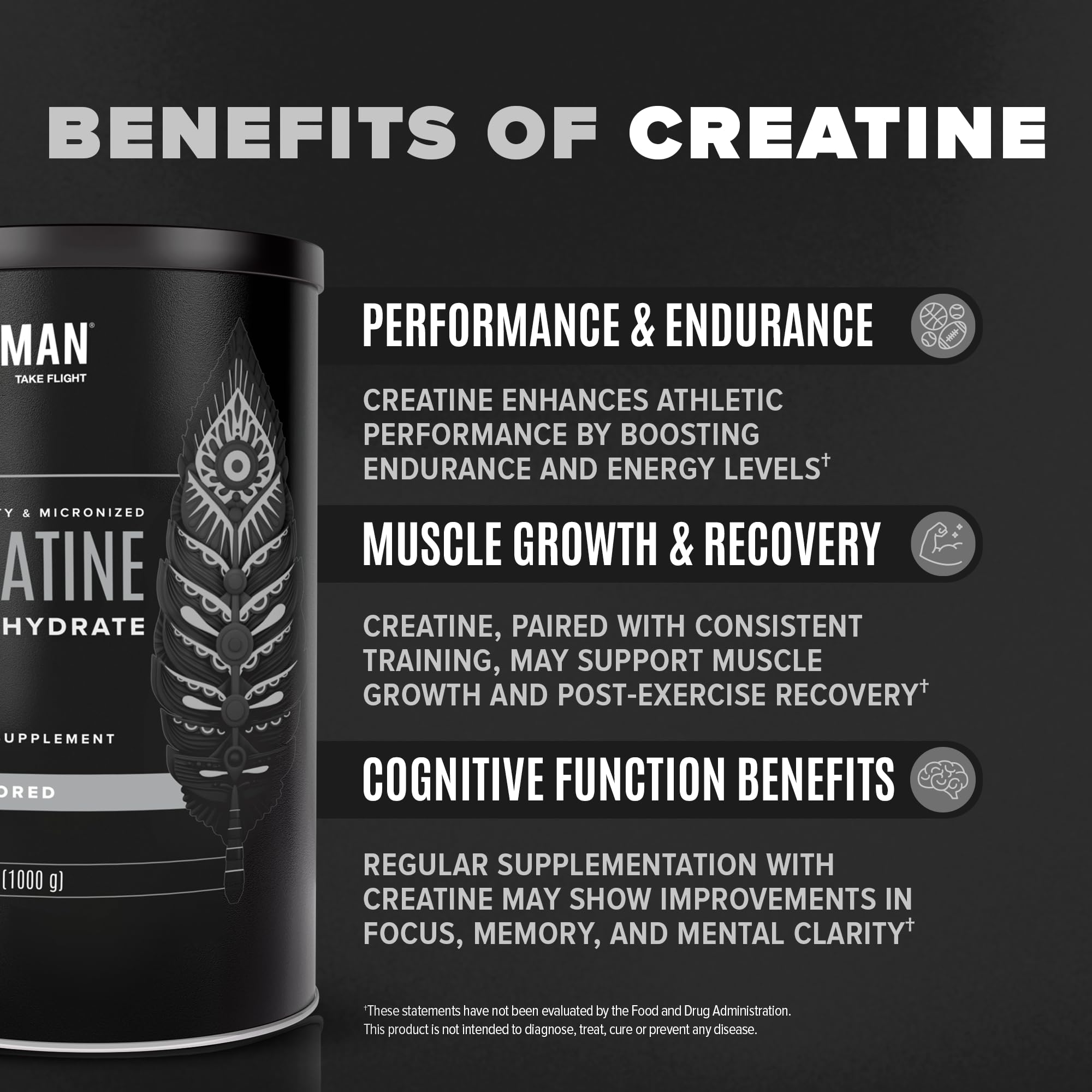 Birdman creatine powder pouring into a cup for post-workout use.
