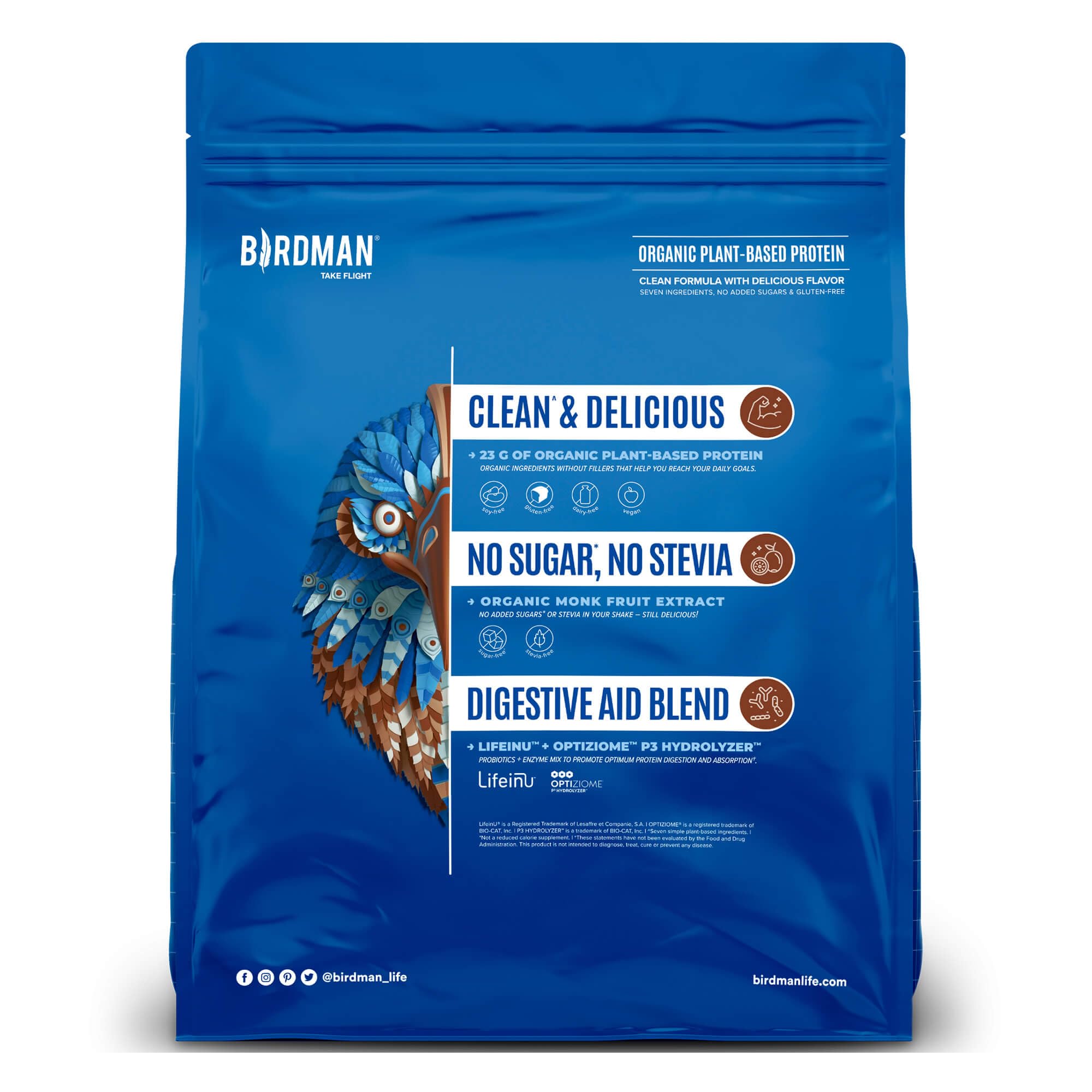 Birdman Falcon keto-friendly, low-carb protein for clean meals.