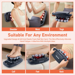 Birpuo massage gun control panel showing modes for personalized recovery