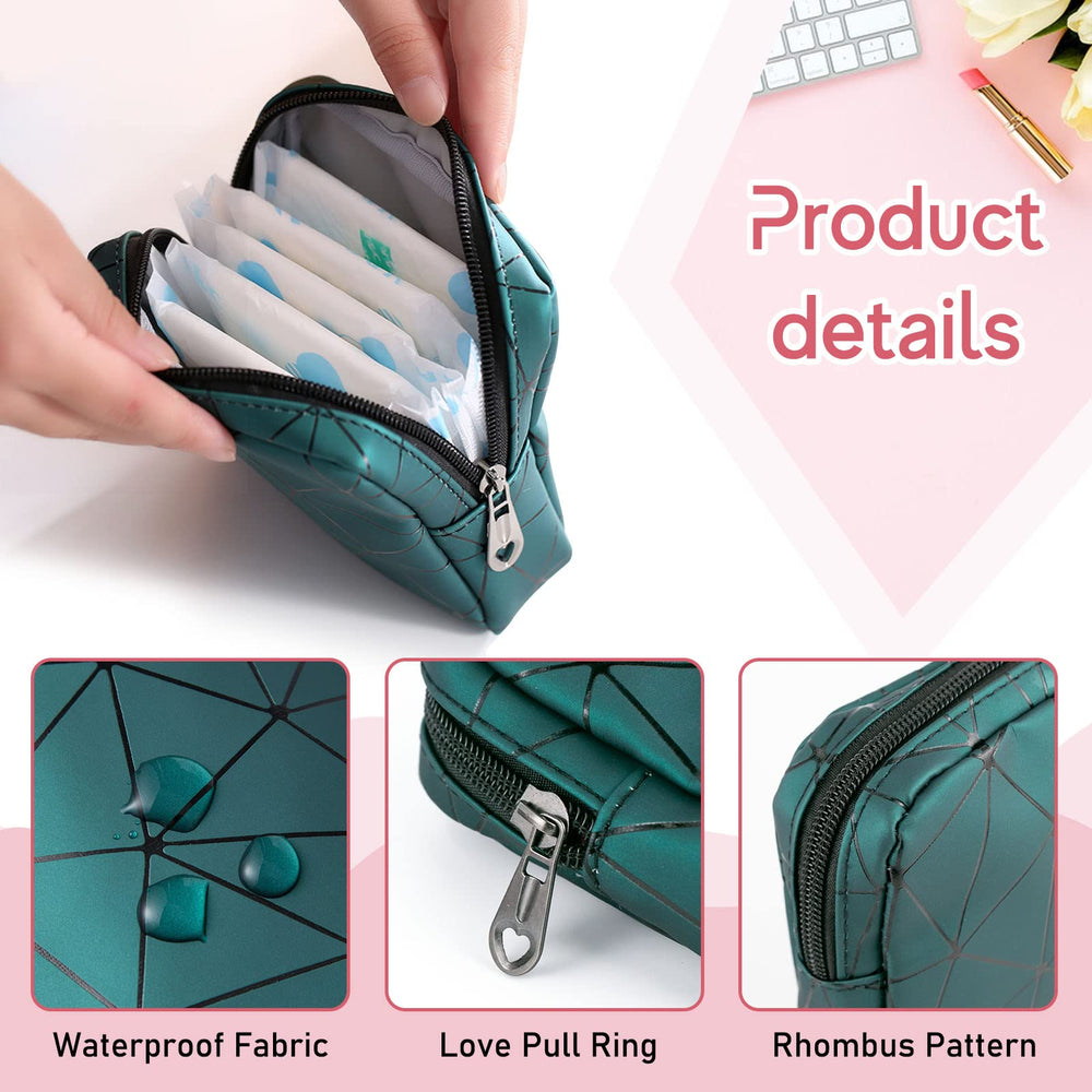 Bisanzoya cuero PU, resistente y elegante para guardar productos femeninos.