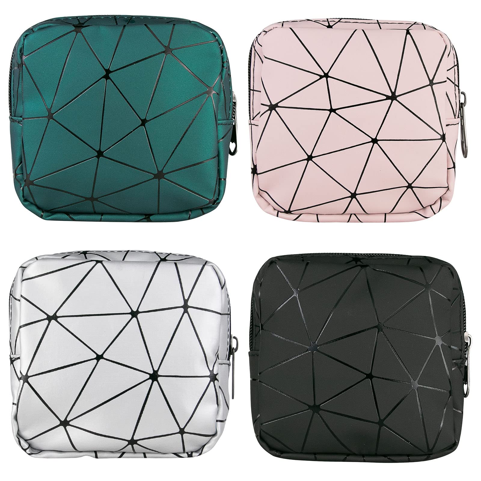 Bolsas Bisanzoya de almacenamiento sanitarias, cuatro piezas, privacidad al viajar.