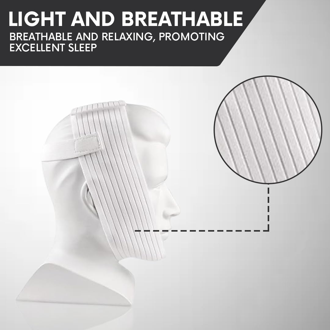 Bistras chin strap packaging is compact for travel.