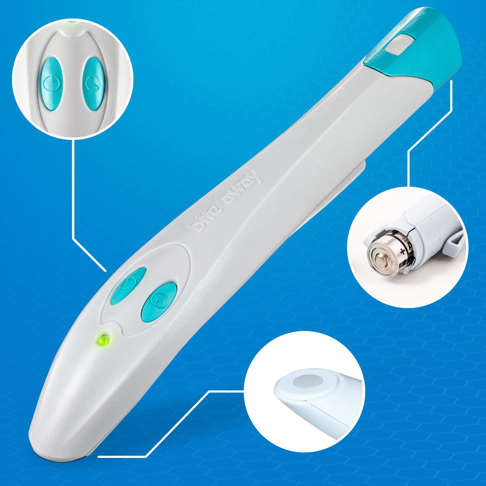 bite away compact portable design for on-the-go itch relief