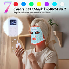 biuufish red light beads cover the face with even, soothing illumination