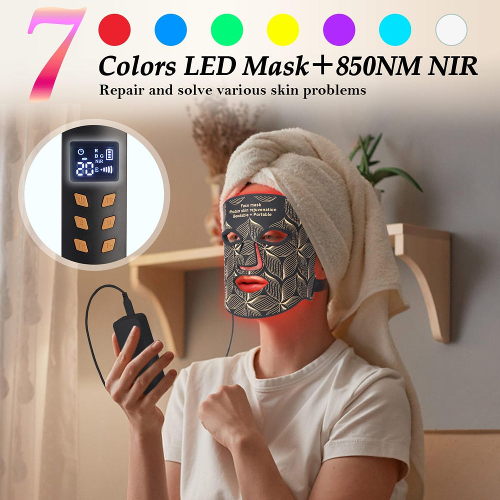 BIUUFISH 850nm near-infrared light penetrates the skin for potential rejuvenation.