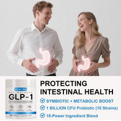 Bivinke GLP-1 label detail highlighting natural 16-in-1 blend.