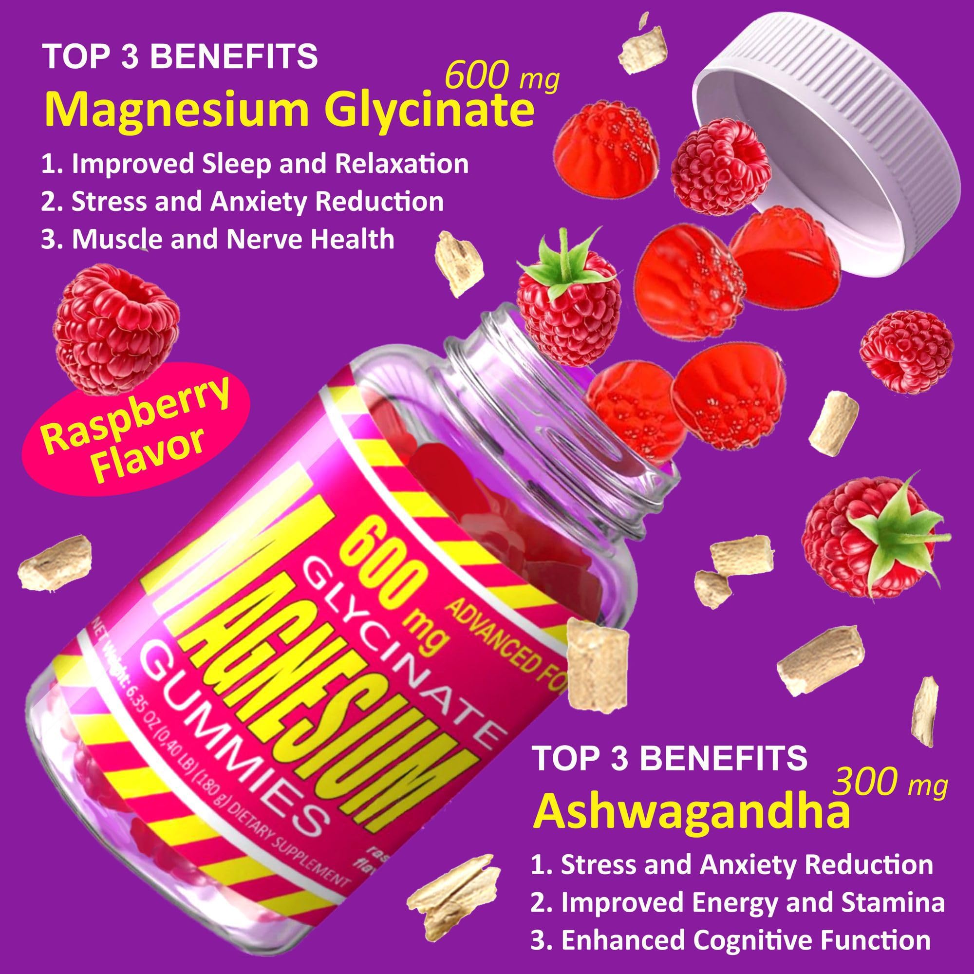 BIZYAC l-threonate-enhanced gummies support cognitive clarity and relaxation.
