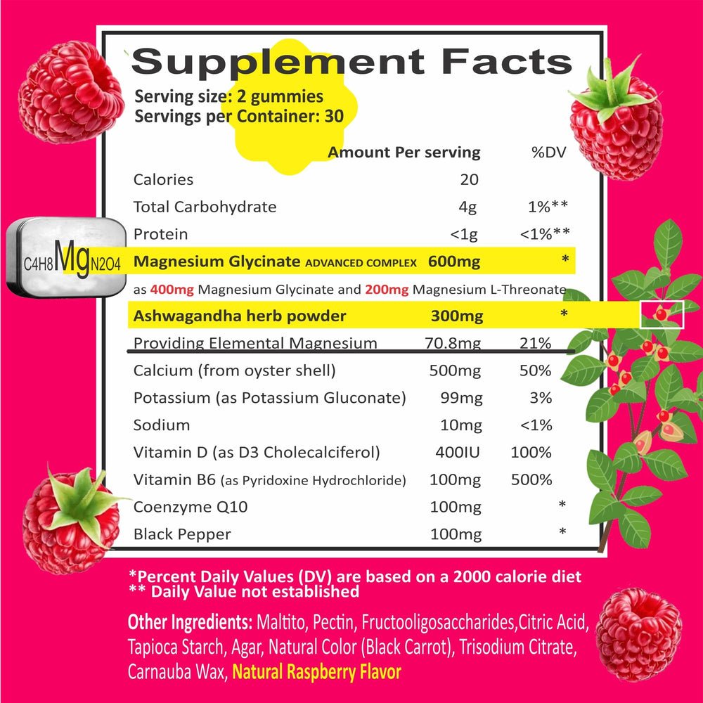 BIZYAC vegan, pectin-based gummies for daily magnesium support.