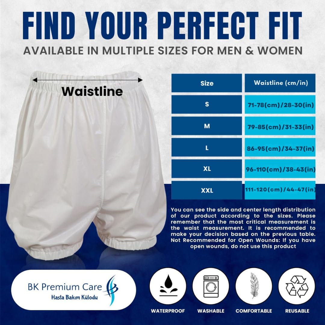 BK Premium Care flexible waistband with comfortable unisex fit