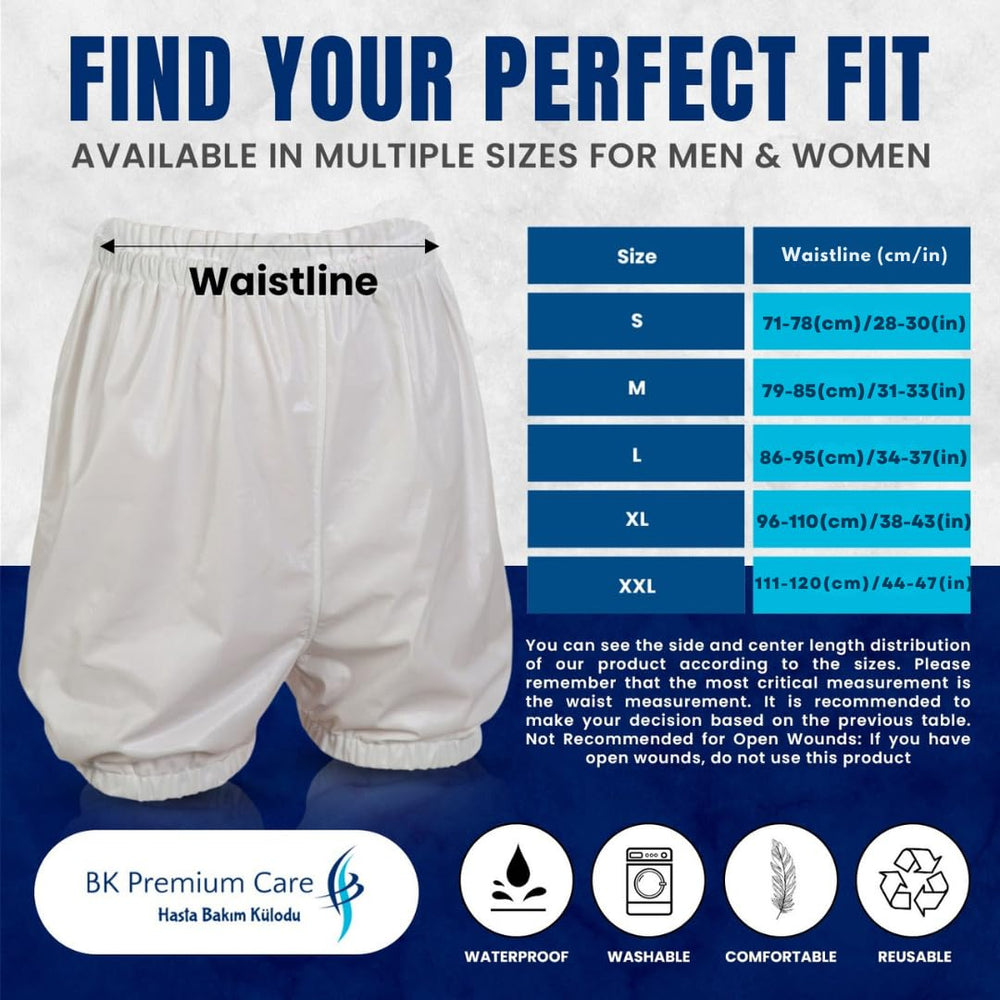 BK Premium Care flexible waistband with comfortable unisex fit