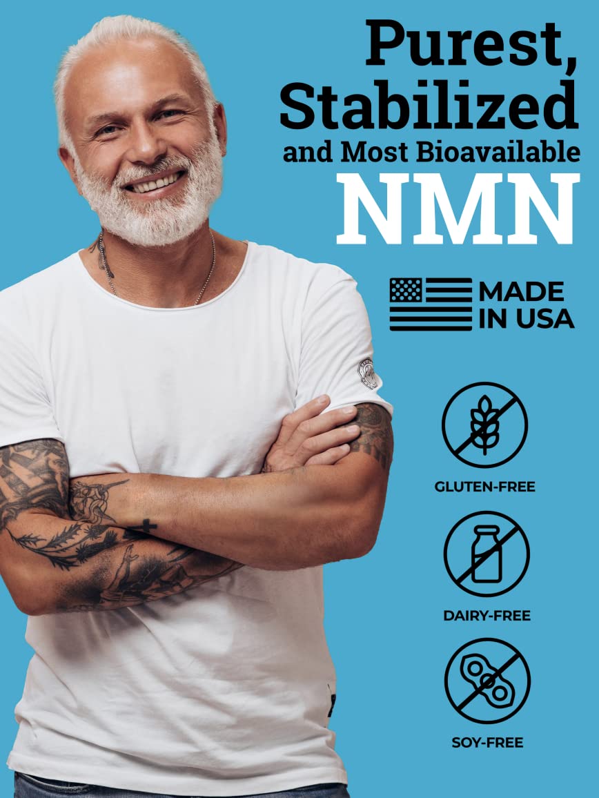 Black Forest NMN third-party COA badge on packaging