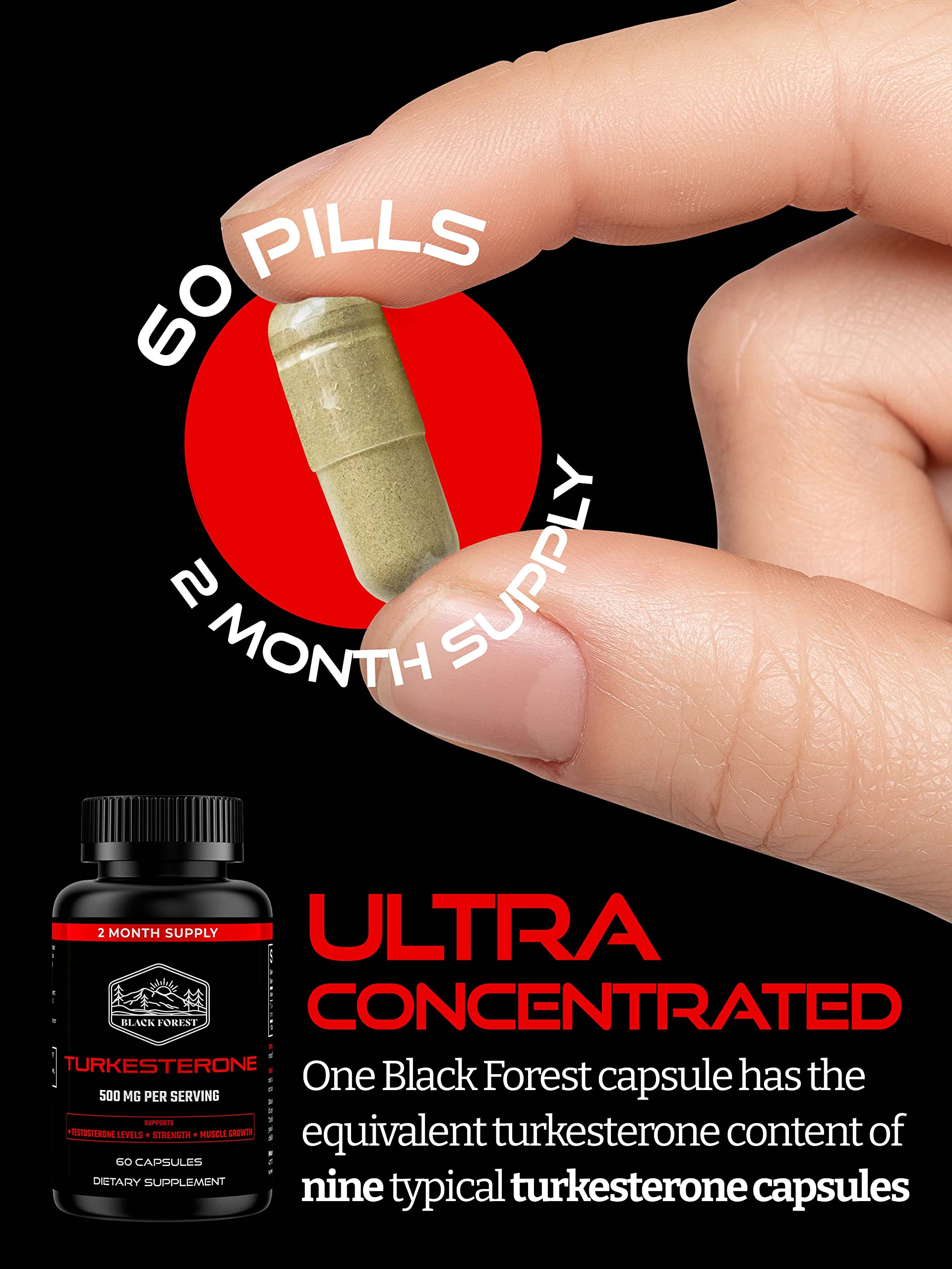 Black Forest Turkesterone used in gym setting to support strength routines.
