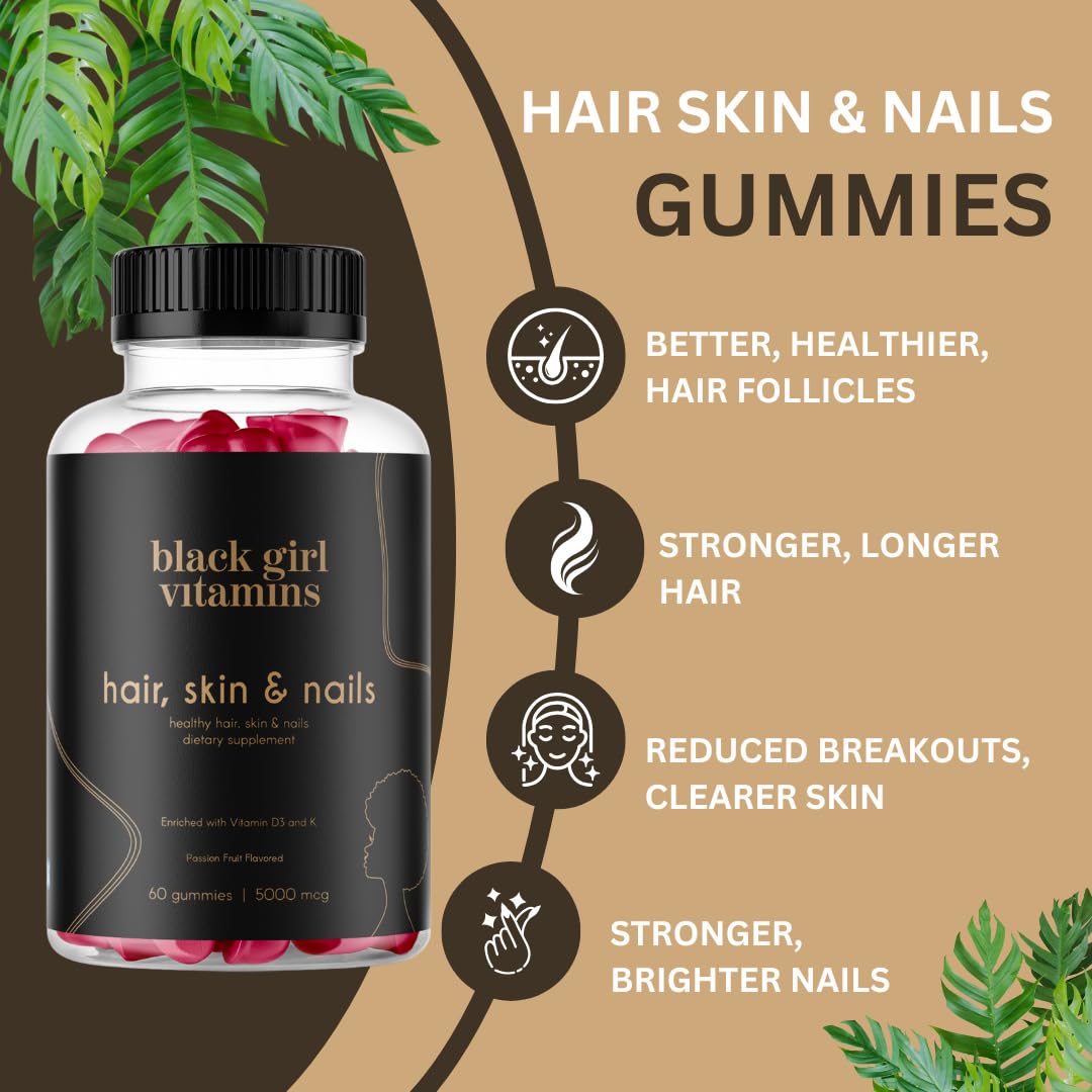 Gelatin-free and gluten-free Black Girl Vitamins formula