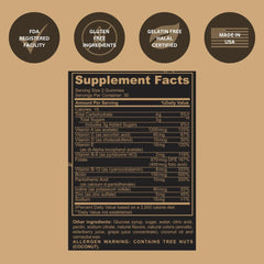 Black Girl Vitamins Once a Day gummy close-up showing texture and strawberry flavor