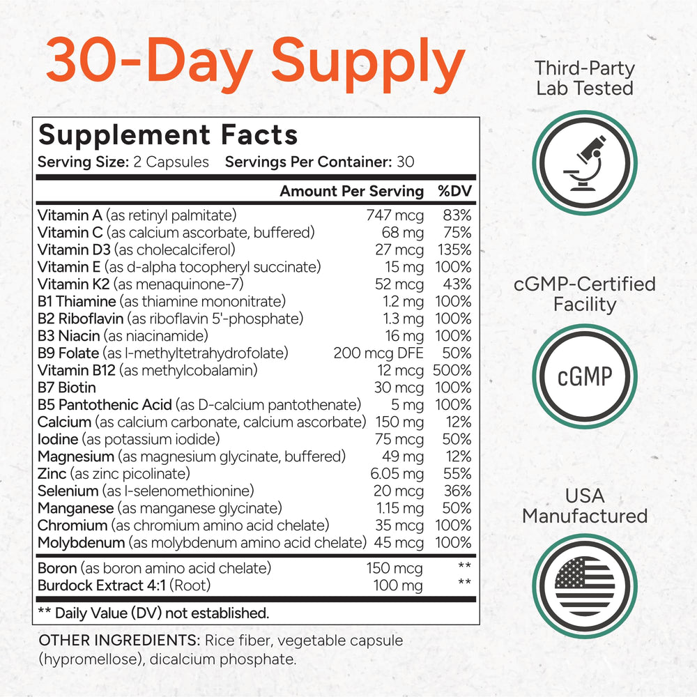 BLADDER SMART clean-profile image underscores no artificial fillers in the formula.