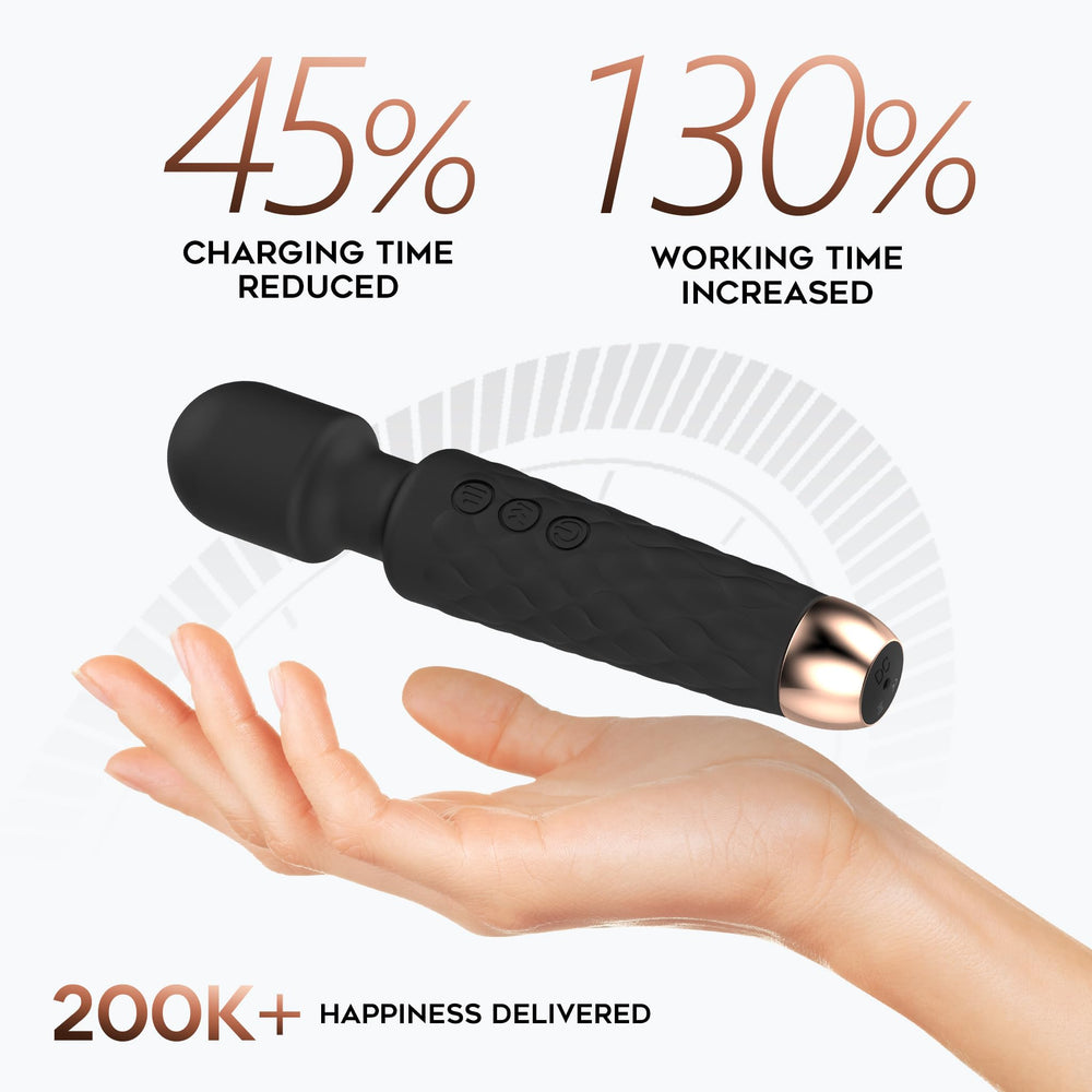 blankdict Personal Massager with 8 patterns and 20 speeds for customized relief