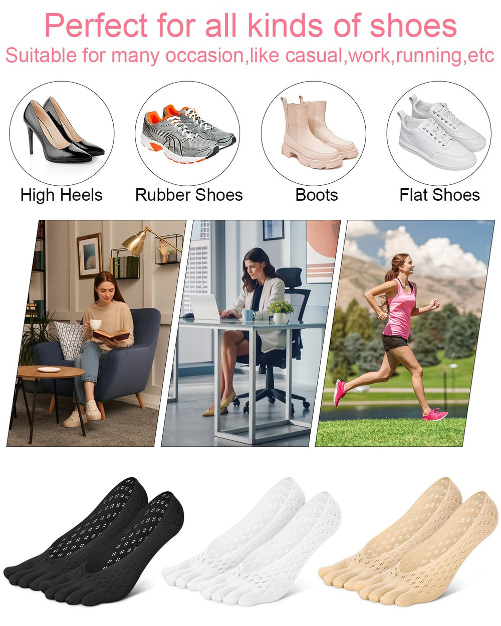BLATOWN ideal para uso diario con calzado ligero como tenis