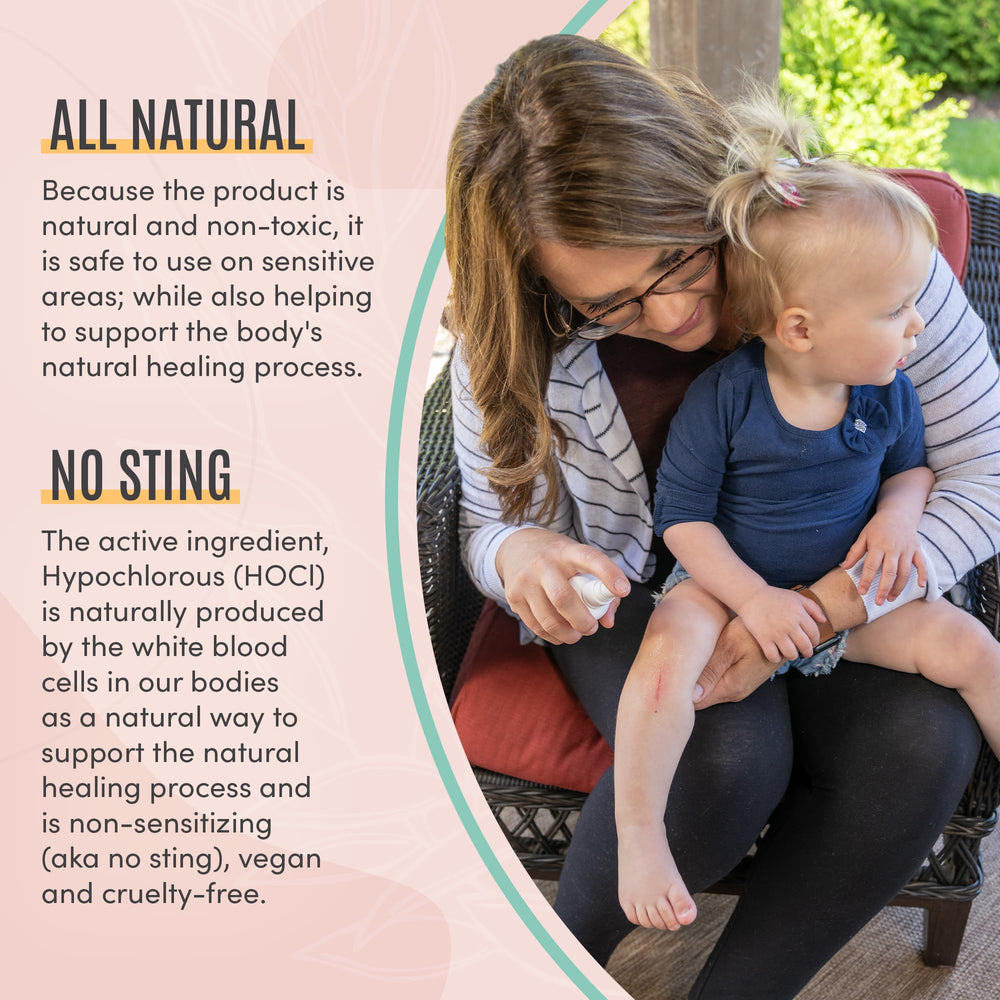 BLDG ACTIVE natural non-toxic formula supports baby's healthy skin