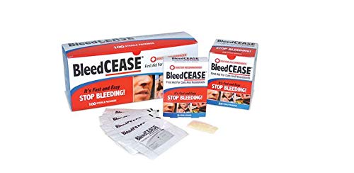 BleedCEASE pack removal minimizes sticking for gentle removal