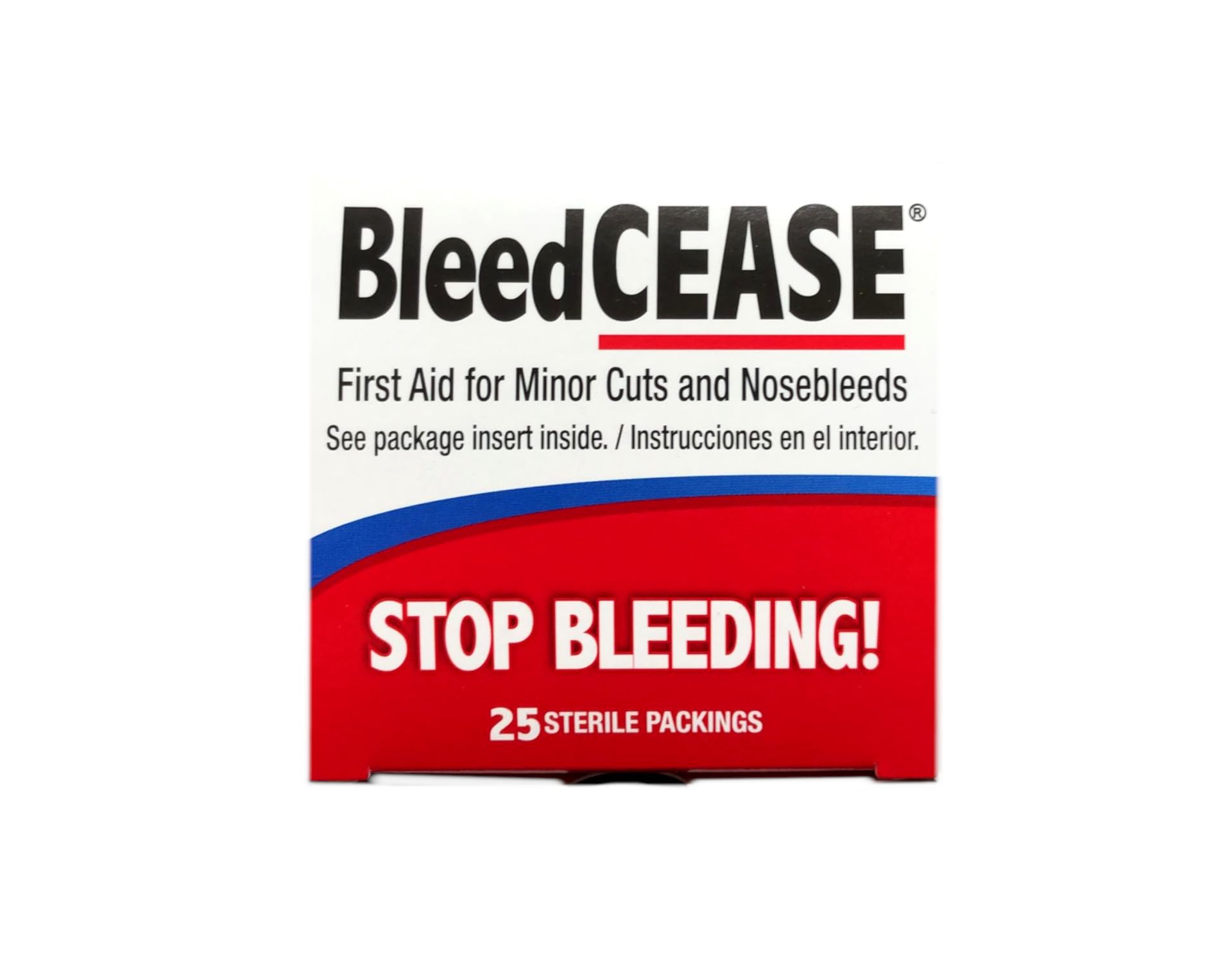 BleedCEASE removal after 30 minutes indicates timing guidance.