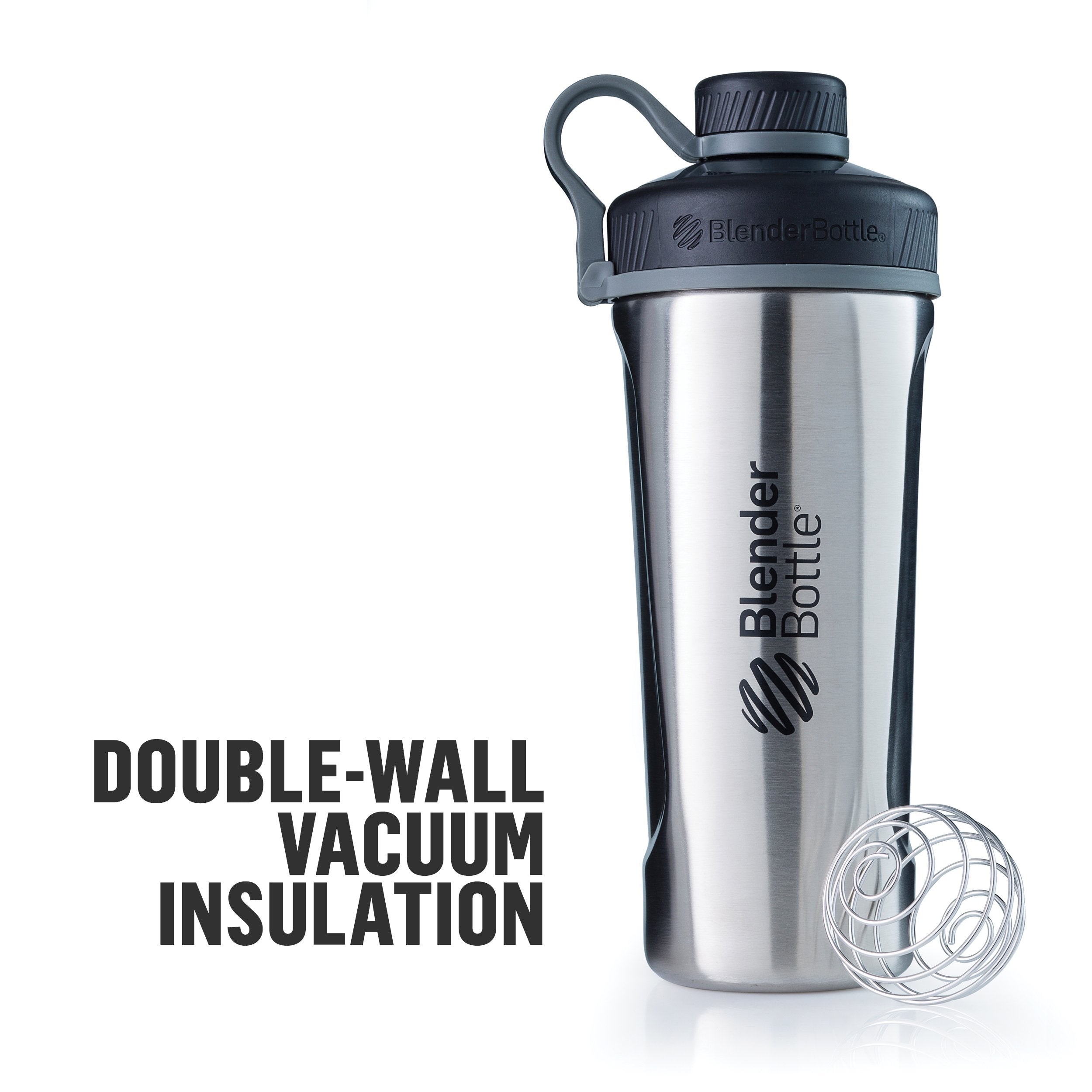 BlenderBottle Radian detachable carry loop for gym bag attachment