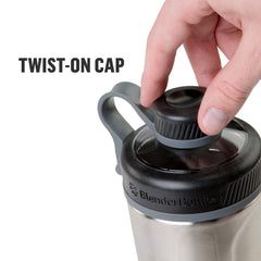BlenderBottle Radian wide mouth for easy scooping and cleaning