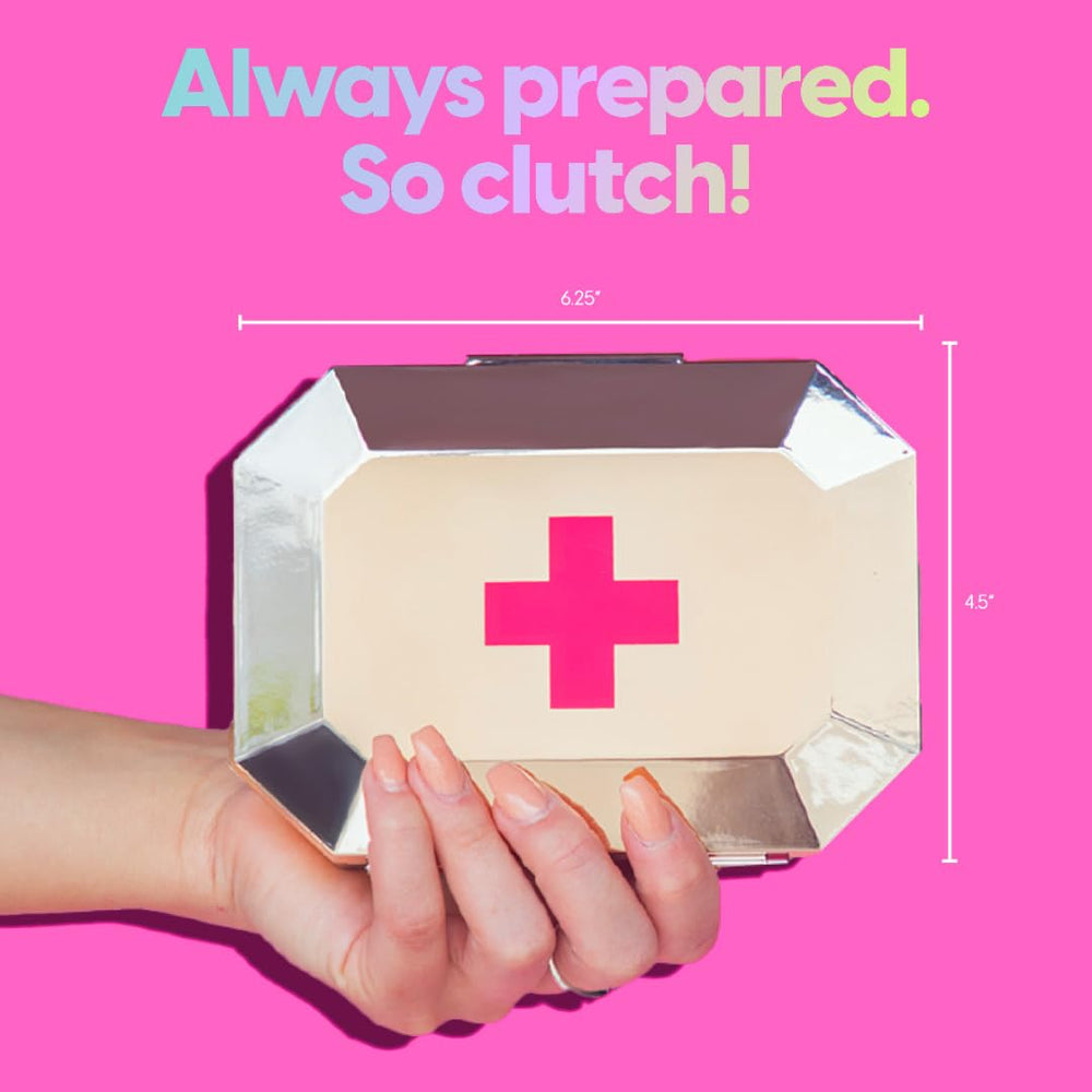 BLINGSTING First Aid Kit includes bandages and wipes for instant care.