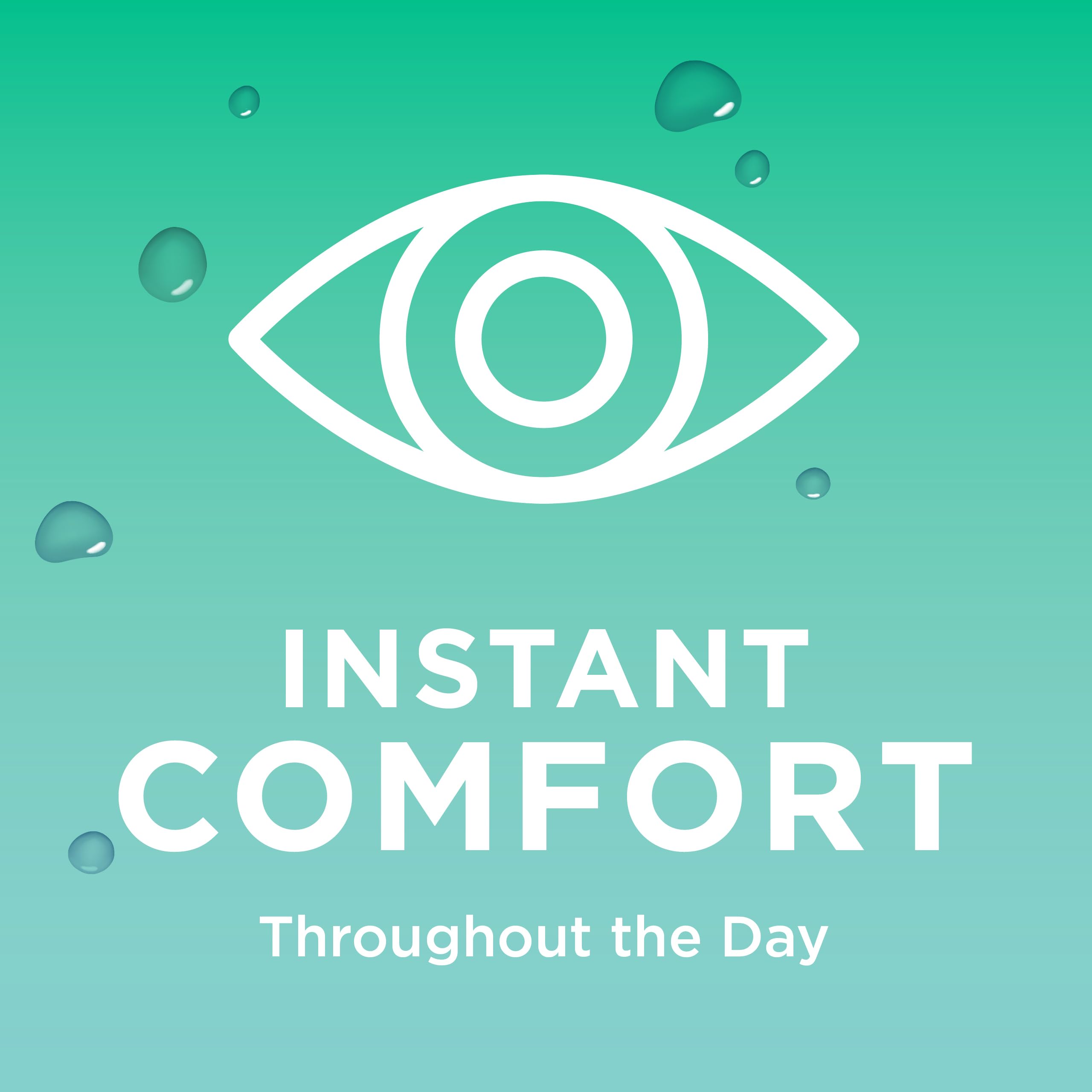 Blink Boost eye drops small bottle in hand for daily use